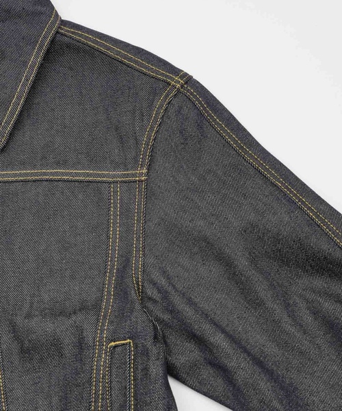 「INTER FACTORY」 デニムジャケット FREE ブラウン レディース_画像7