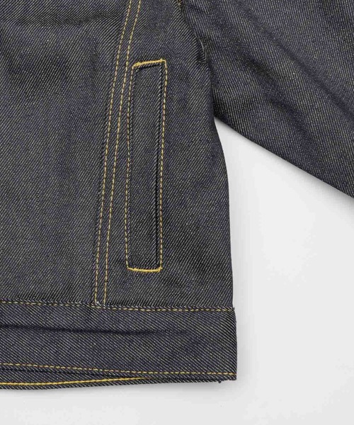 「INTER FACTORY」 デニムジャケット FREE ブラウン レディース_画像9