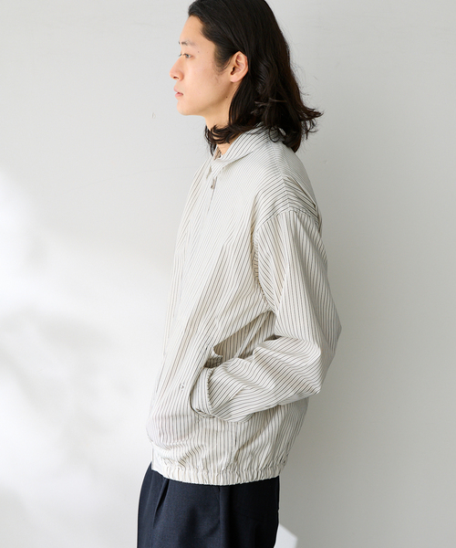 B.C STOCK（ベーセーストック） コート ジャケット FORHUS ストライプ