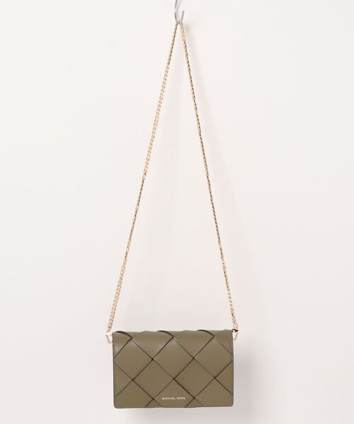 「MICHAEL KORS」 ショルダーバッグ FREE グリーン レディースの画像