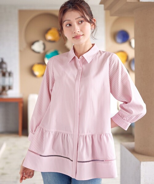 editforlulu購入TIBIチュニックシャツ EDIT.FOR LULU｜エディット フォー ルルのシャツ／ブラウス