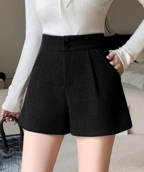 「IRADOWL」 ショートパンツ SMALL ダークグレー レディース_画像2