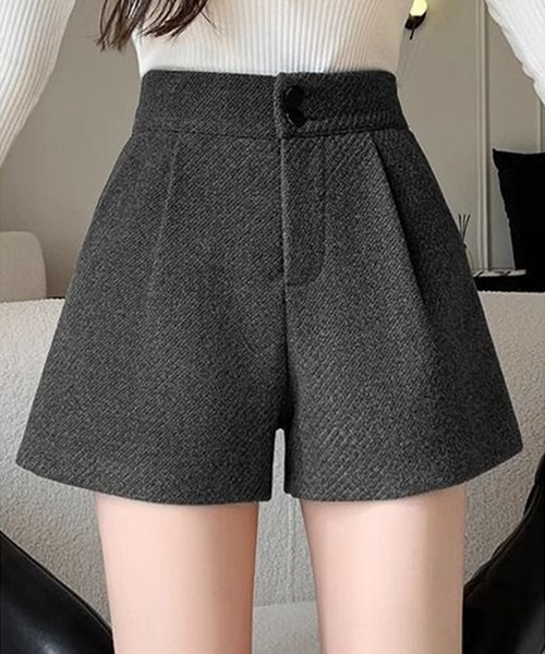 「IRADOWL」 ショートパンツ SMALL ダークグレー レディース_画像7
