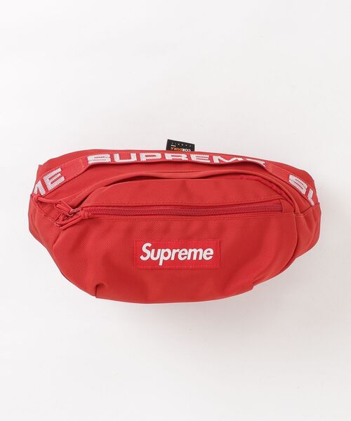 Supreme（シュプリーム） ウエストバッグ - レッド メンズ : ZOZOTOWN