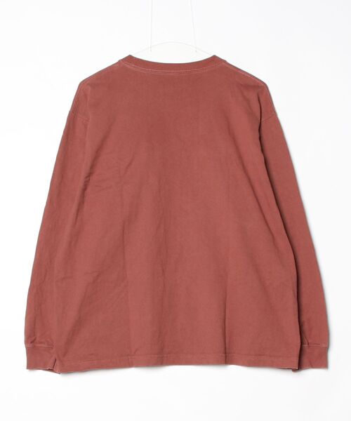 Danton（ダントン） ワンポイント長袖Tシャツ 40 ブラウン メンズ 
