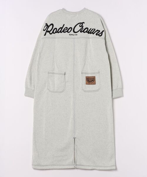 「RODEO CROWNS WIDE BOWL」 長袖ワンピース FREE ブラック レディース_画像2