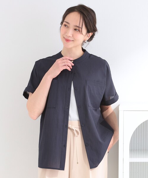 SHOO・LA・RUE（シューラルー） ブラウス シャツ 半袖 「通気性/UV/S 