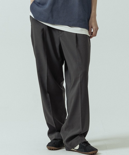 SLICK（スリック） ワイドパンツ スラックス 「SLICK/スリック」Linen