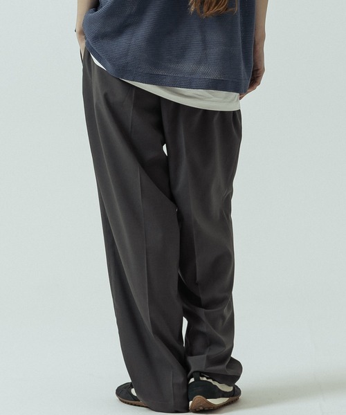 SLICK（スリック） ワイドパンツ スラックス 「SLICK/スリック」Linen