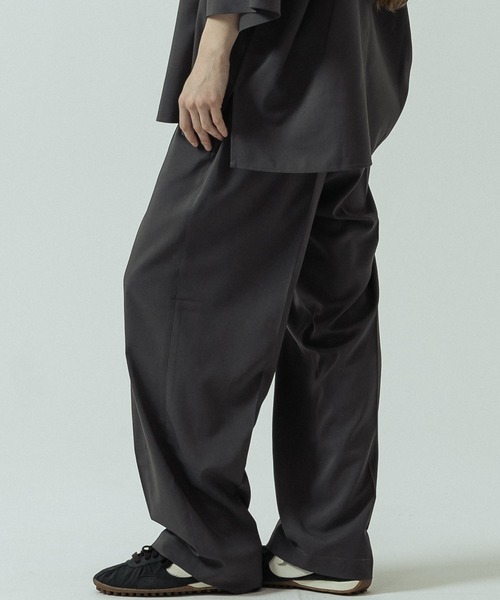 SLICK（スリック） ワイドパンツ スラックス 「SLICK/スリック」Linen