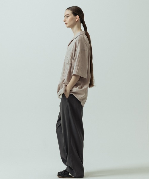 SLICK（スリック） ワイドパンツ スラックス 「SLICK/スリック」Linen