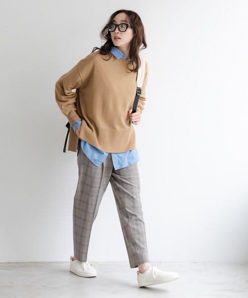 「Elura」 スラックス MEDIUM ブラック×ホワイト レディース_画像3