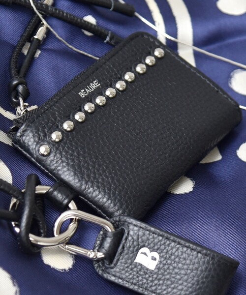 財布・ケース・小物入れ b Beau're（ヴュレ） ミニ 財布 「WEB限定」BEAURE: ショルダー 付き