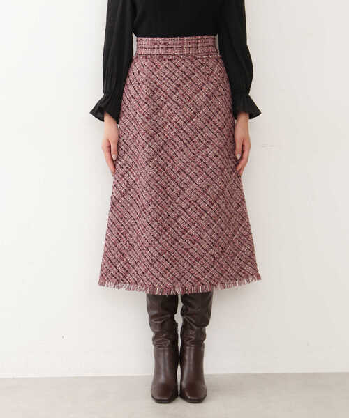 「JILL by JILL STUART」 スカート MEDIUM ブラウン レディース_画像7