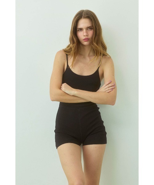 ALEXIA STAM（アリシアスタン） サロペット オーバーオール Rib Cami