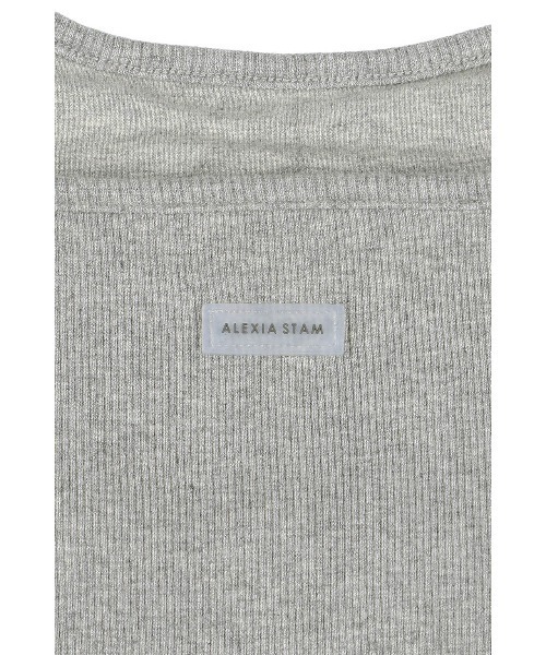 ALEXIA STAM（アリシアスタン） サロペット オーバーオール Rib Cami