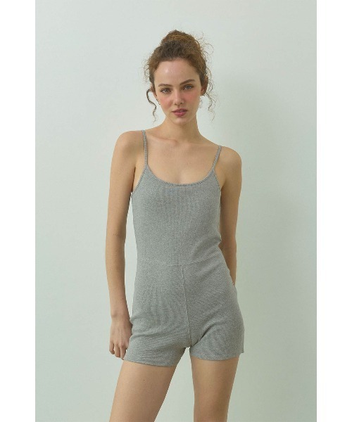 ALEXIA STAM（アリシアスタン） サロペット オーバーオール Rib Cami