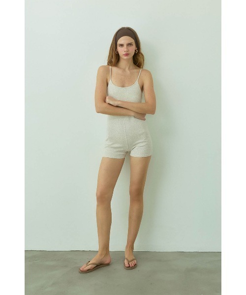ALEXIA STAM（アリシアスタン） サロペット オーバーオール Rib Cami