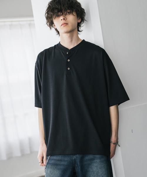 「Rocky Monroe」 半袖Tシャツ L ネイビー メンズ_画像3