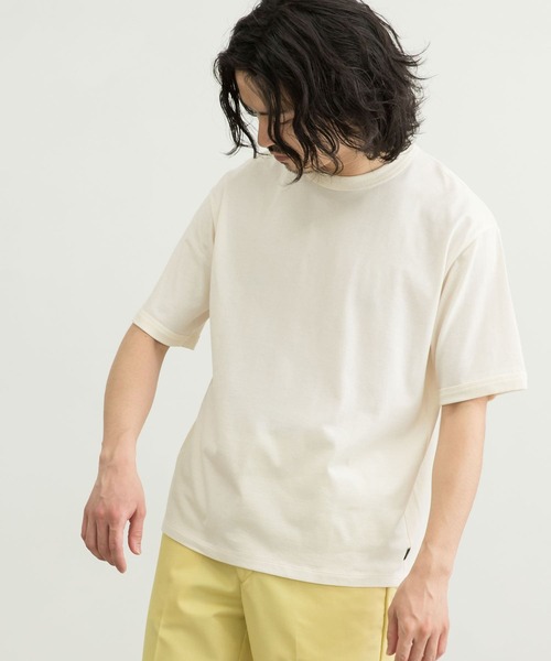 「WORK NOT WORK URBAN RESEARCH」 半袖Tシャツ LARGE オフホワイト メンズ_画像7