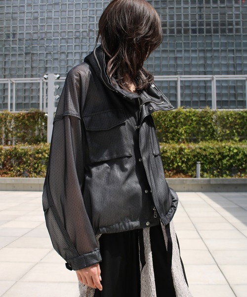 Scrap Book（スクラップブック） コート アウター 「WYTE」Sheer 