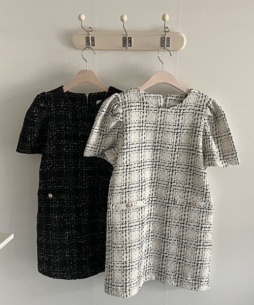 「FREE STYLISTS」 半袖ワンピース FREE ホワイト レディース_画像4