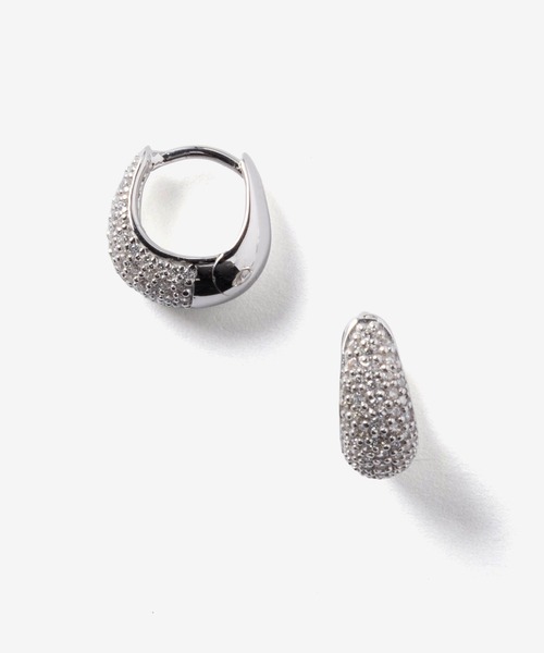 新品　TOM WOOD トムウッド　Ice Huggies Pave ピアス TOM WOOD（トムウッド） ピアス 「TOM WOOD / トムウッド」Ice Huggies