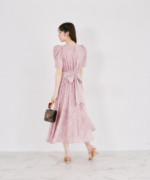 tocco closet（トッコ クローゼット） ワンピース 後ろリボン付き