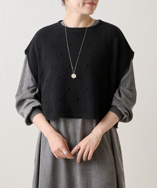 BEARDSLEY（ビアズリー） ベスト ジレ 「ZOZO先行販売」ドット