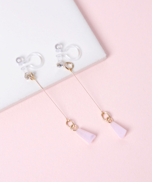 ルララン♪(2/3発送　イヤリング) オーロラフラワーイヤリング | 激安イヤリングの通販販売