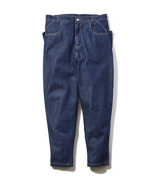 未使用に近い！レアセル スーパーストレッチニットサルエルデニム JAPAN Multi Pocket Denim Pants Type -Narrow- | rehacer