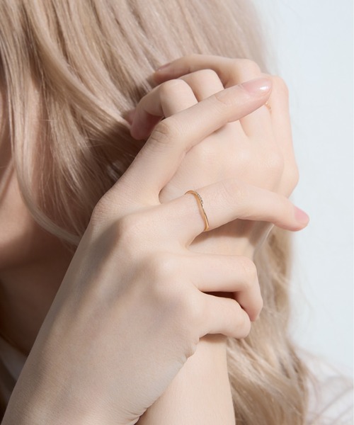 Jewel closet by L&Co. 指輪 リング K10 ダイヤモンド ニュアンス