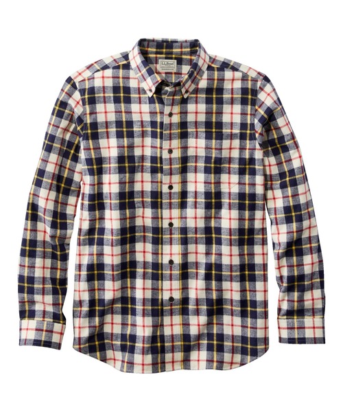 Ｌ.Ｌ.Ｂean  ネルシャツ　ストライプ　ジャパンフィットサイズ 長袖シャツ L.L.Bean（エルエルビーン） シャツ スコッチ・プラッド・フランネル