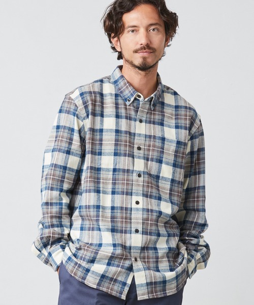 L.L.Bean シャツ スコッチ・プラッド・フランネル・シャツ
