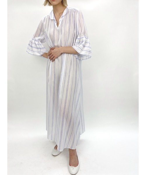 注目ブランド ワンピース Very Brain Vd 1 ストライプフラワーptオーバーop 当店人気の限定モデルが再々々入荷 Skillitech In