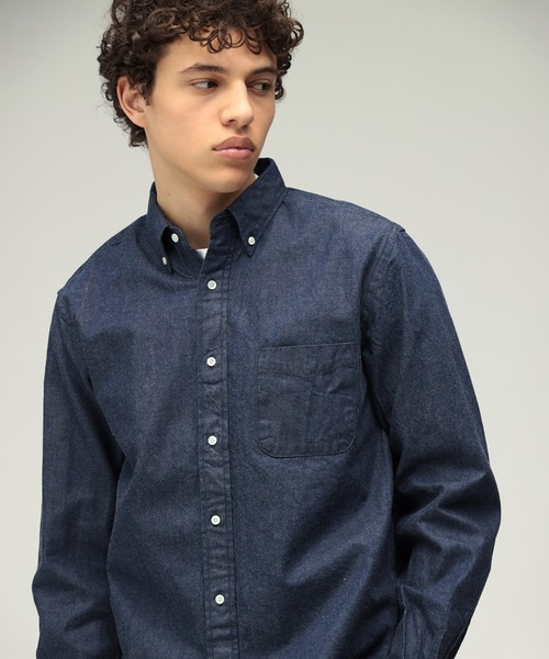 BEAMS+（ビームスプラス） シャツ B.D. Denim メンズ : ZOZOTOWN Yahoo