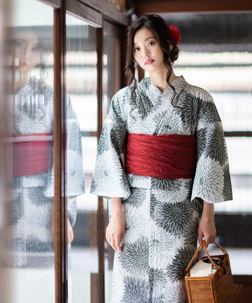 浴衣 レディース 浴衣 3点セット 浴衣 帯 下駄 大人浴衣 Zozotown Yahoo 店 通販 Yahoo ショッピング