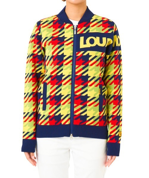 ニット セーター 「Loudmouth:ラウドマウス」レディースジップセーター