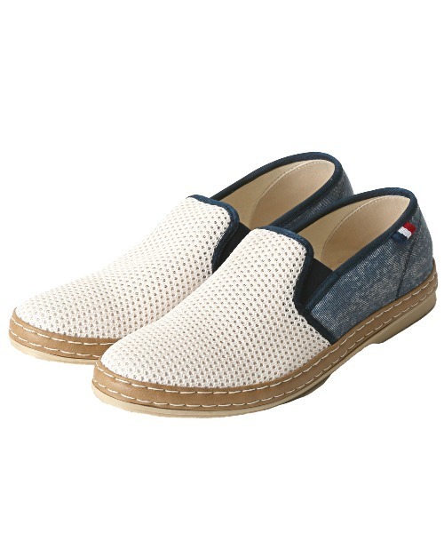 LUXSTYLE スリッポン Bracciano(ブラッチャーノ)メッシュ