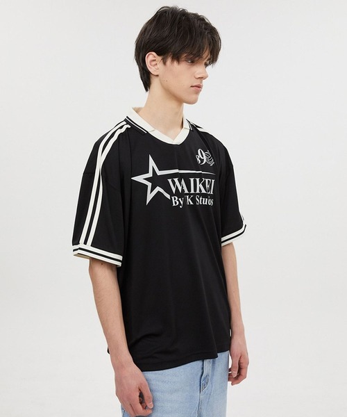 【WAIKEI】★送料・関税込★スターロゴ カラー 半袖Tシャツ WAIKEI】☆送料・関税込☆スターロゴ カラー 半袖Tシャツ (Wai