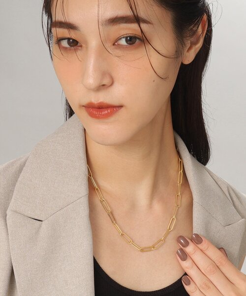 ネックレス K18中空プリムケーブルチェーン3XL ネックレス ネックレス K18中空プリムケーブルチェーン3XL