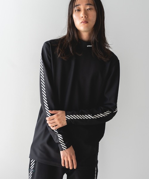 NO GOLF ブラック Tシャツ ハイネック　X L NO GOLF ブラック Tシャツ ハイネック X L