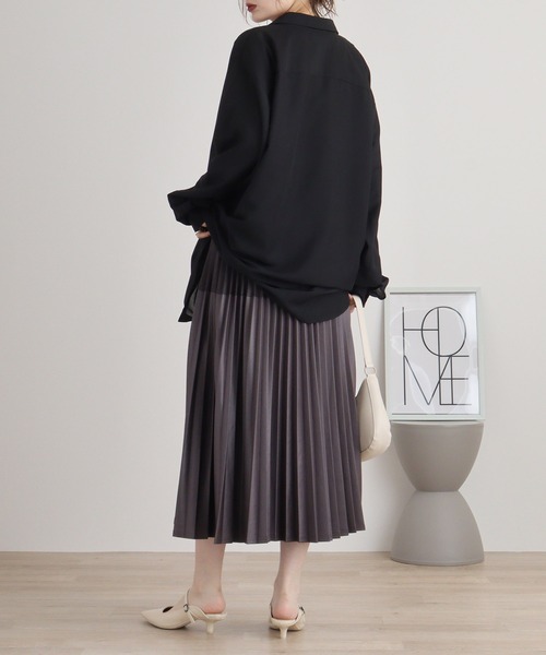 スカート BRODIAEA プリーツ2WAYバイカラースカート : ZOZOTOWN Yahoo