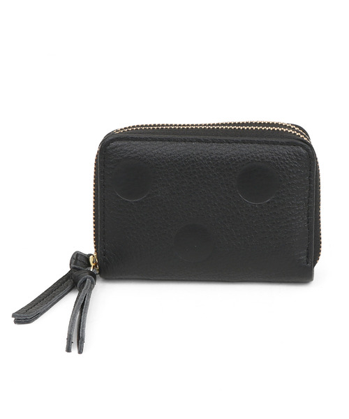 perche（ペルケ） キーケース perche / ドット型押し・ジャバラカード