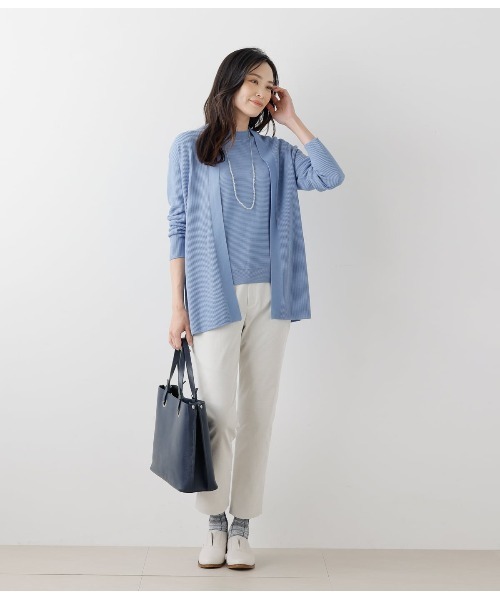 NEWYORKER カーディガン TCホールガーメント(R)ニット 着流し