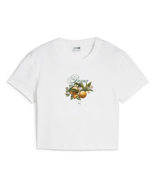 tシャツ PUMA プーマ ウィメンズ グラフィック スーパー プーマ スリム ショート 半袖Tシャツ レディース PUMA公式】メンズ グラフィックス ワット 半袖 Tシャツ