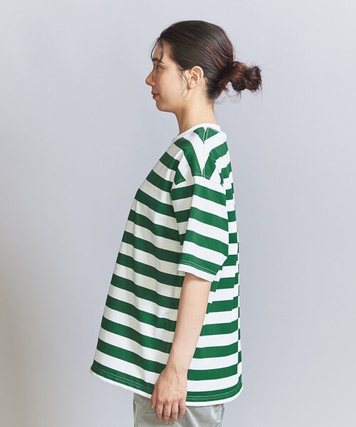 DAIWA PIER39 ボーダー　ロングTシャツ　M サイズ DAIWA PIER39 (ダイワピア39) TECH DRAWSTRING BORDER L/S TEE