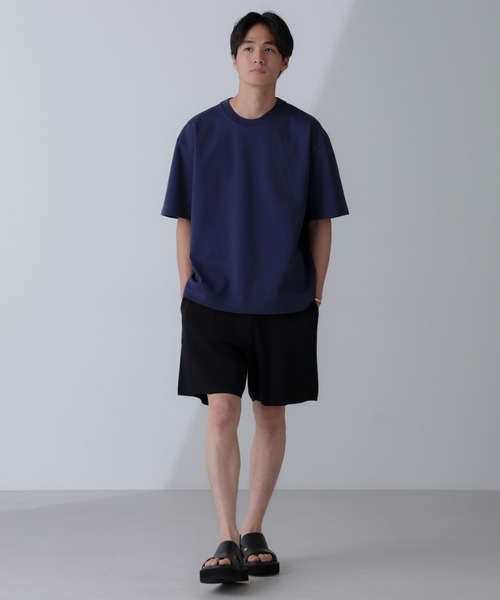 NANO universe（ナノ・ユニバース） tシャツ ダブルスムースクルー
