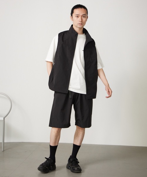 mando テーラードベスト MandO（nemne store） ベスト ジレ 「MandO」ナイロンテック