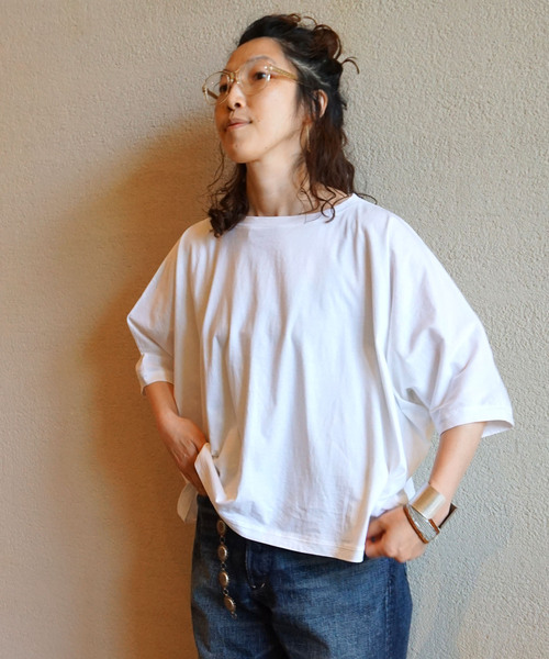 「JOURNAL STANDARD LUXE」 ドルマンスリーブカットソー FREE ホワイト レディース 84717557